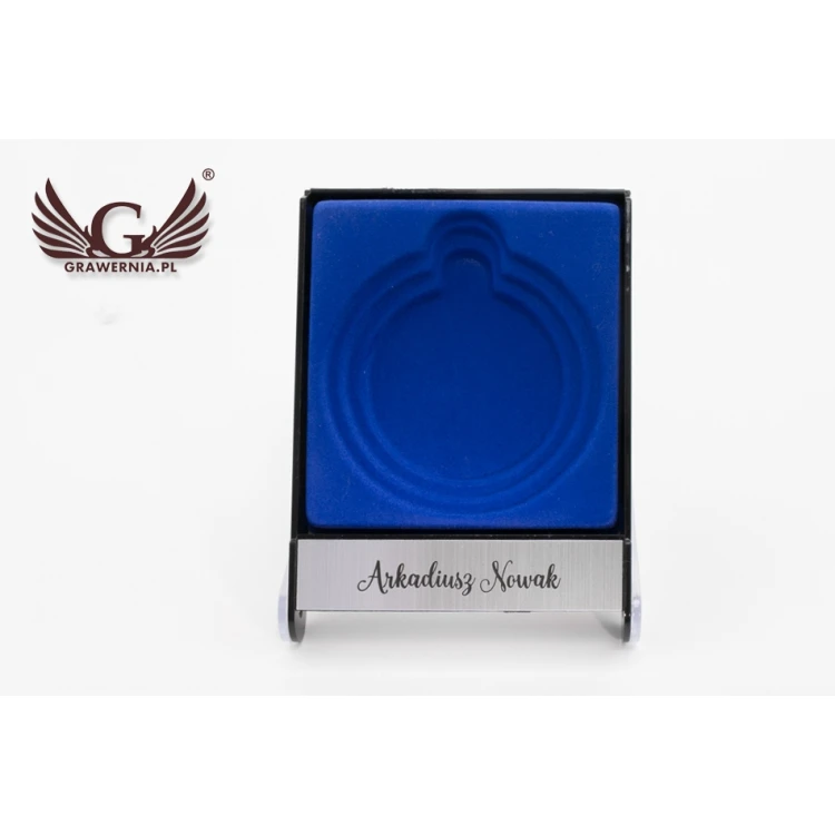 Universal Case for a Medal of 50, 60 or 70mm Diameter - Blue - ET026
