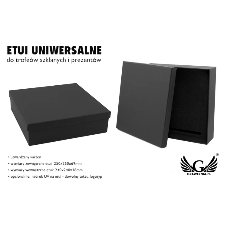 Universal Trophy Case 250x250mm - RH281