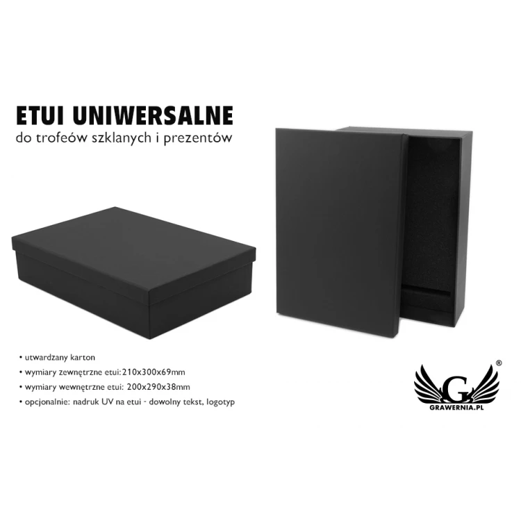 Universal Trophy Case 210x300mm - RH282