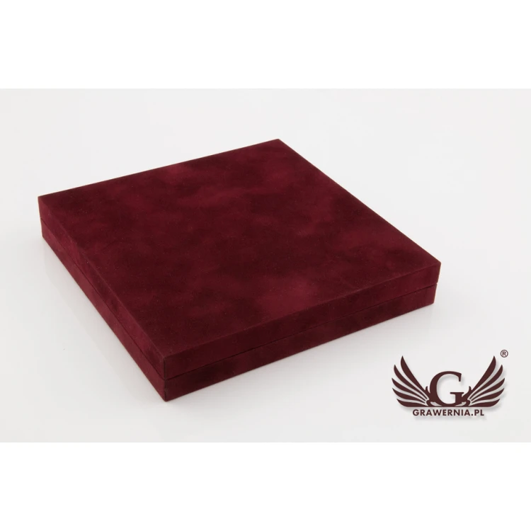Exclusive Case for 100mm Diameter Medal - Burgundy - ET020