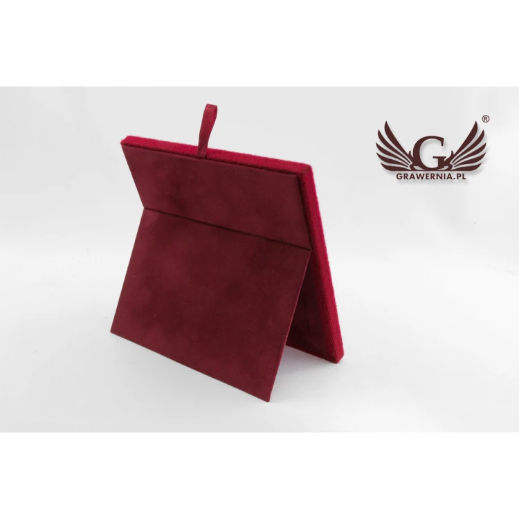 Exclusive Case for 100mm Diameter Medal - Burgundy - ET020