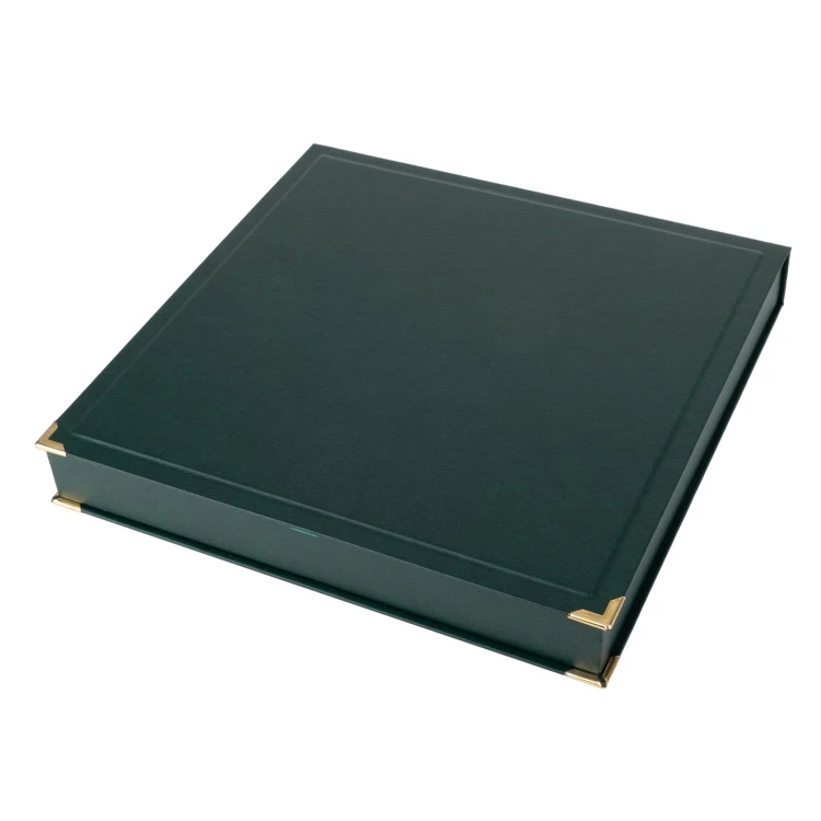 GREEN SQUARE CASE for diploma 200x200mm - ET037