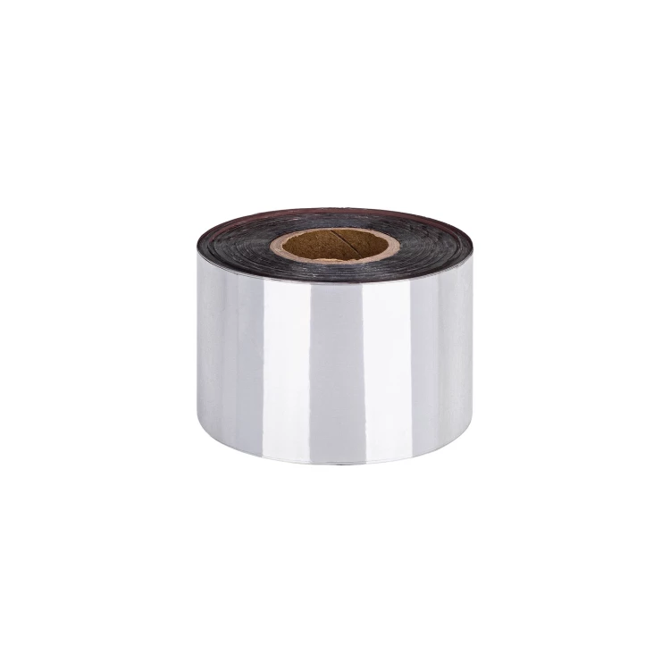Hot stamping foil 4 cm - silver - length 120m - BP205