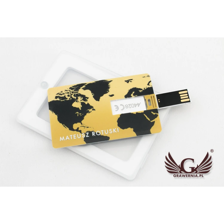 Photo Card Pendrive 8GB, 16GB or 32GB USB 2.0 - UV print - PEN015