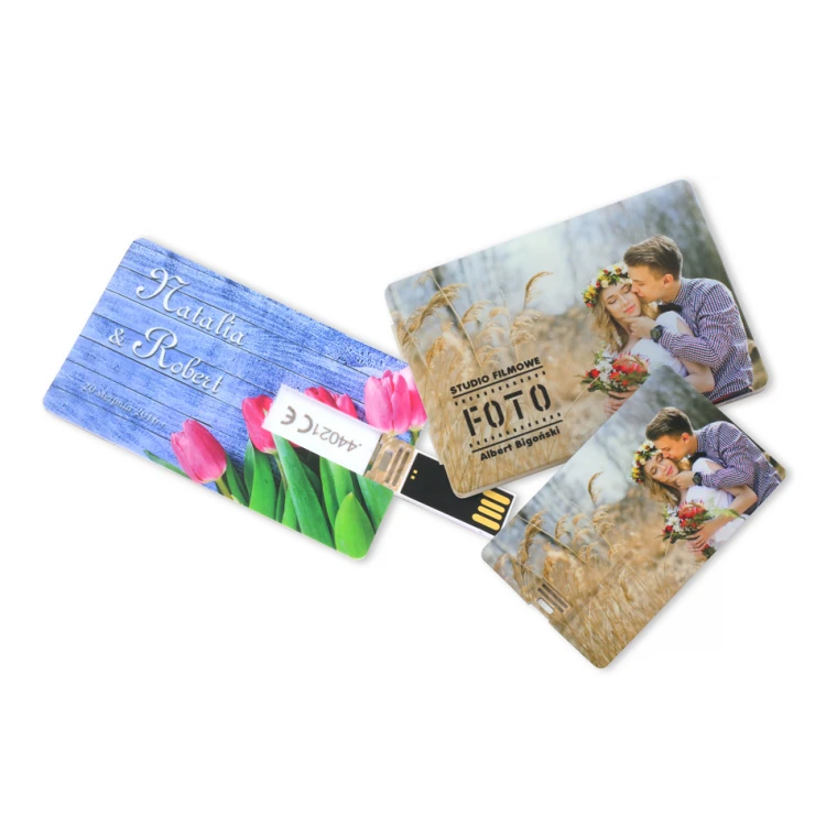 Photo Card Pendrive 8, 16 or 32GB USB 2.0 - UV print