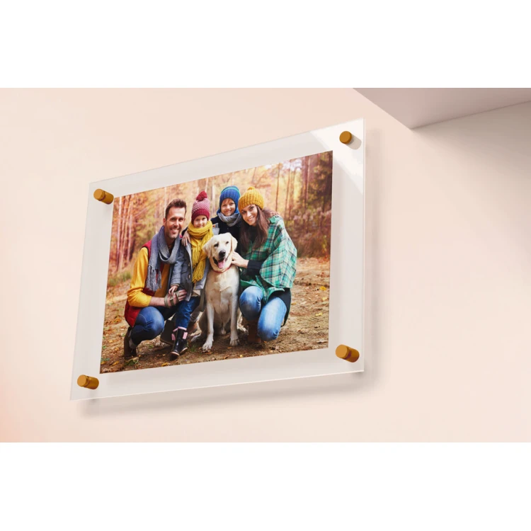 Acrylic Glass (Plexi) Photo - Photoposter with Text - Size: 700x500mm - DEK024