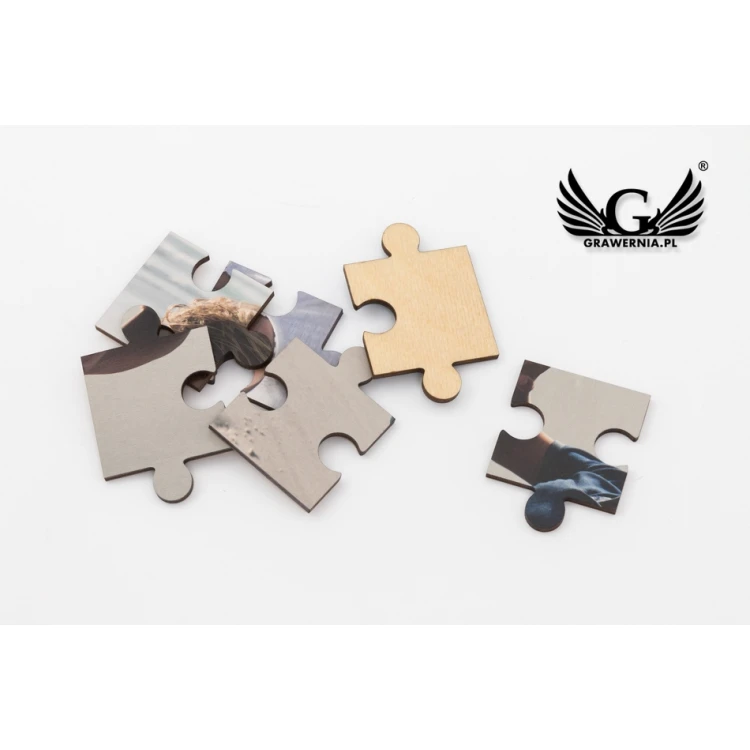 Wooden Photo Puzzle - a puzzle with your photo - UV digital print - size 417x293mm - PZD003