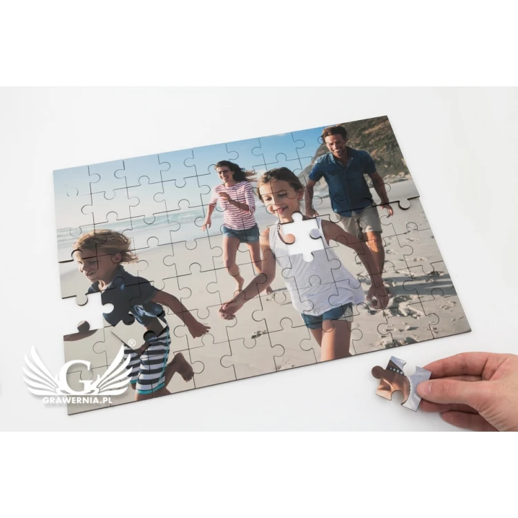 Wooden Photo Puzzle - a puzzle with your photo - UV digital print - size 417x293mm - PZD003