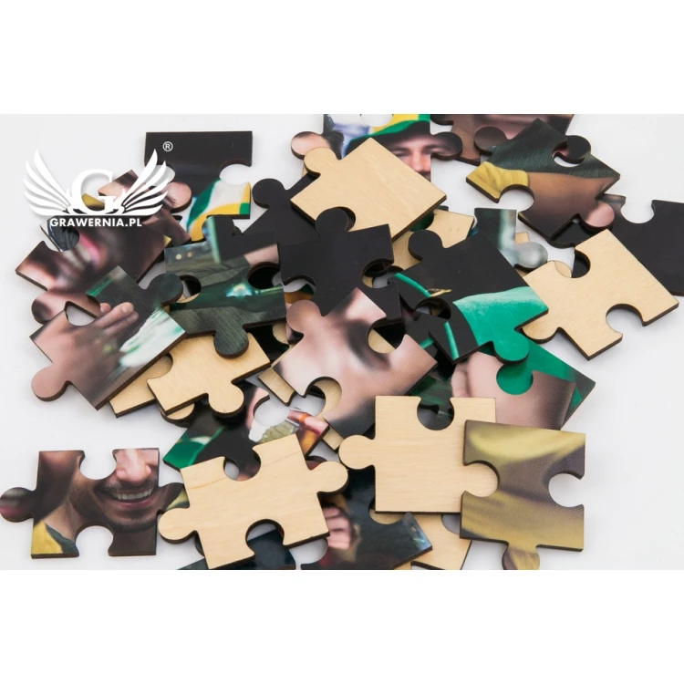 Wooden Photo Puzzle - a puzzle with your photo - UV digital print - size 289x206mm - PZD004