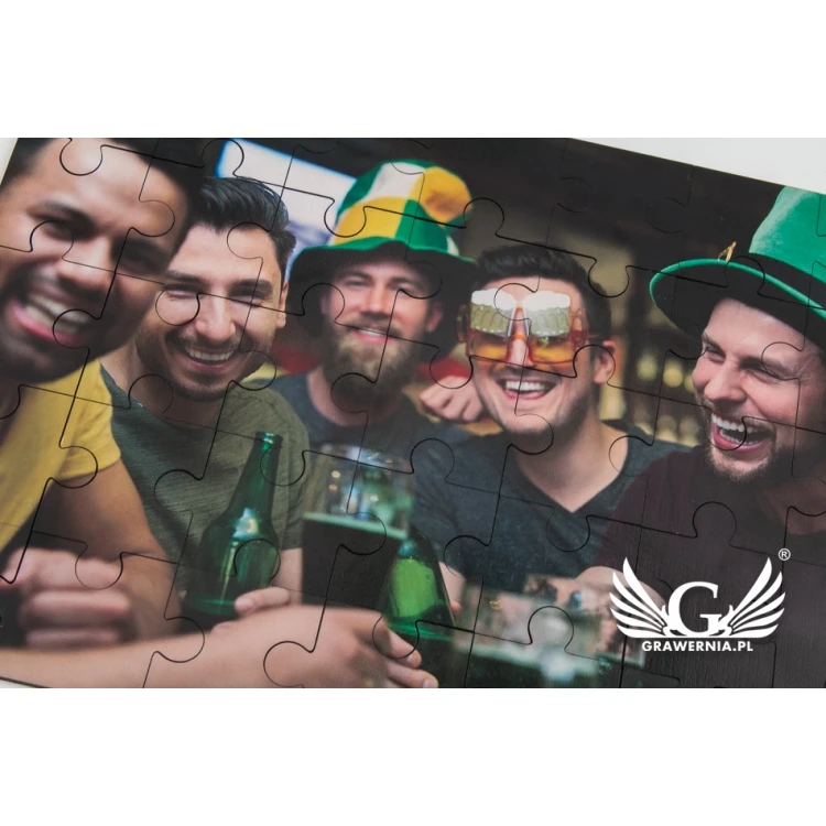 Wooden Photo Puzzle - a puzzle with your photo - UV digital print - size 289x206mm - PZD004