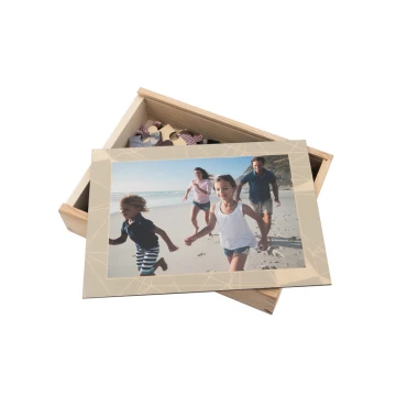 Wooden Photo Puzzle - a puzzle with your photo - UV digital print - size 417x293mm - PZD003