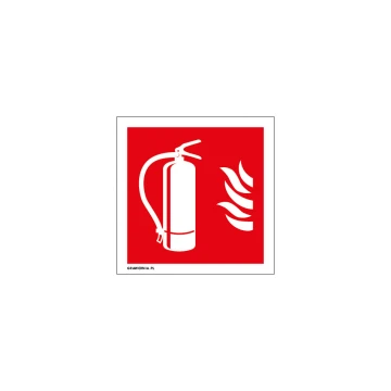Fire Extinguisher - Fire Safety Sign 150x150mm - PVC - UV Color Print - BHP097