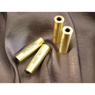 Deep engraving of brass sleeves