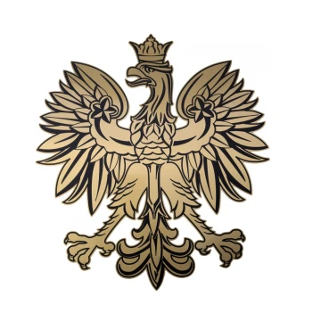 Emblem for Law Office - Brass with UV Print - Size: 273x300mm - CNC107