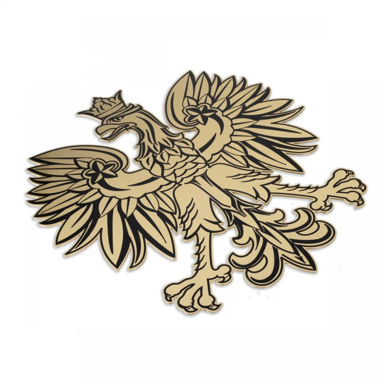 Emblem for Law Office - Brass with UV Print - Size: 273x300mm - CNC107