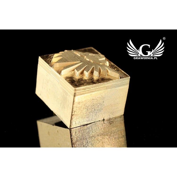 Hot Stamp for Hot and Cold Logo Embossing - Die Dimensions: 20x22mm - CNC