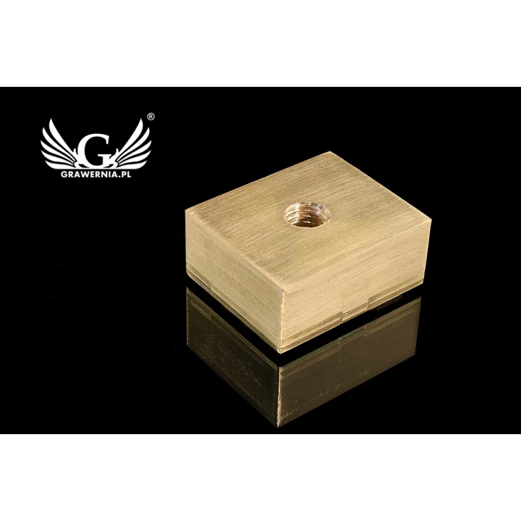 Hot Stamp for Hot and Cold Logo Embossing - Die Dimensions: 26x32mm - CNC