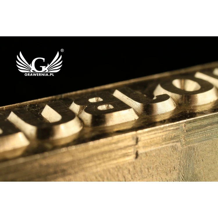 Hot Stamp for Hot and Cold Logo Embossing - Die Dimensions: 41x13mm - CNC