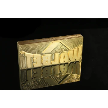 Hot Stamp for Hot and Cold Logo Embossing - Die Dimensions: 102x40mm - CNC
