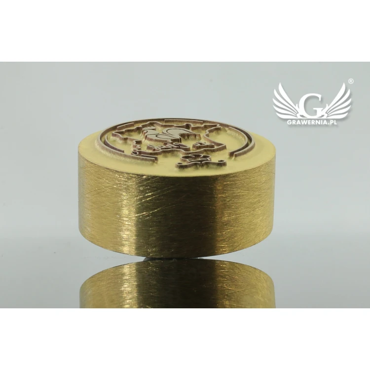 HOT STAMP for hot and cold logo branding - die dimensions: 22x20mm - LASER
