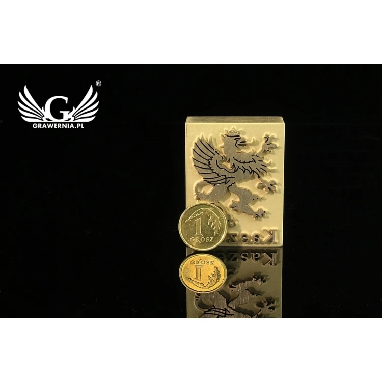 HOT STAMP for hot and cold logo branding - die dimensions: 40x31mm - LASER