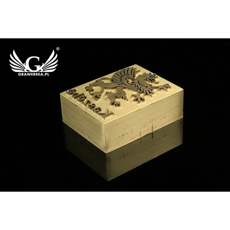 HOT STAMP for hot and cold logo branding - die dimensions: 40x31mm - LASER