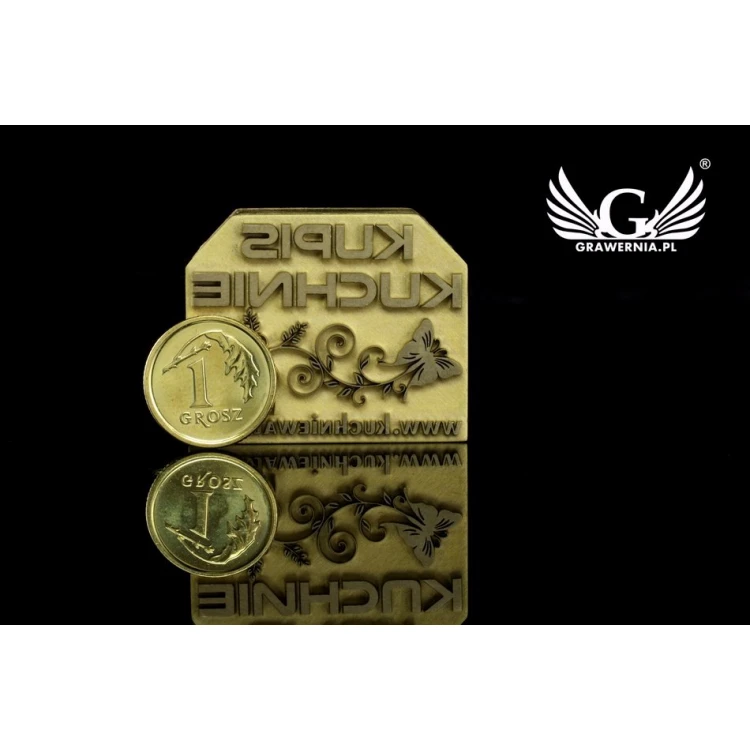 HOT STAMP for burning logo - matrix dimensions: 33x27mm - LASER