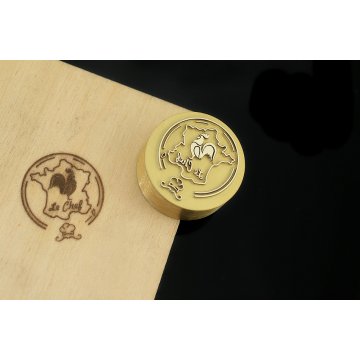 HOT STAMP for hot and cold logo branding - die dimensions: 22x20mm - LASER