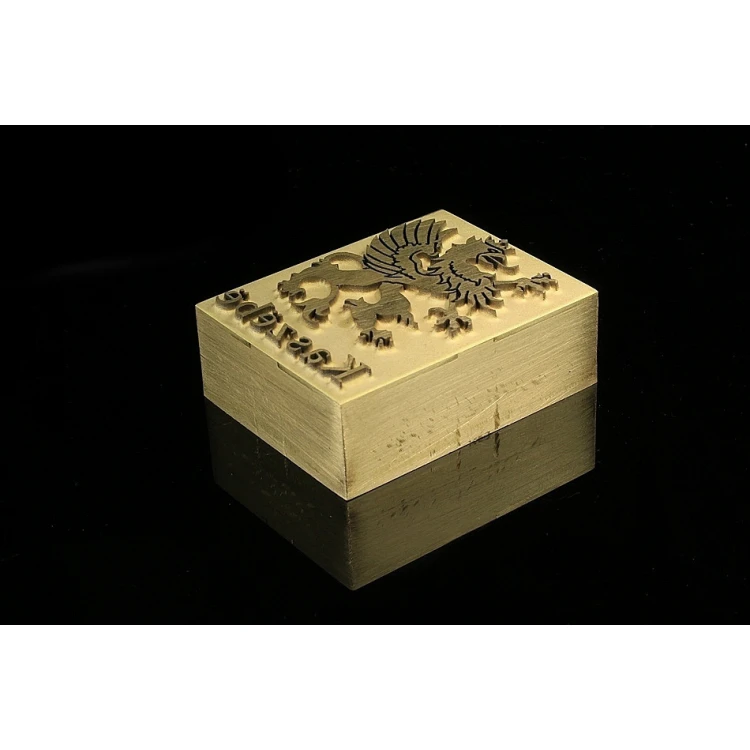 HOT STAMP for hot and cold logo branding - die dimensions: 40x31mm - LASER