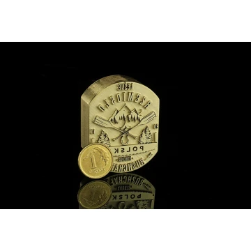 HOT STAMP for hot branding logo - matrix dimensions: 31x40mm - LASER', which is in the category 'Industry and Company / Metal matrices and stamps'. Do not translate the category.