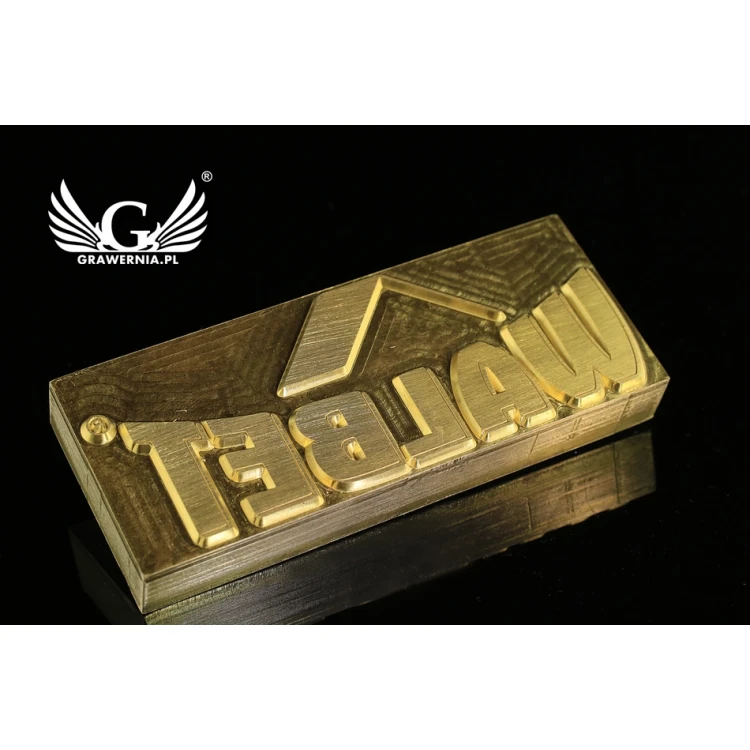 Hot Stamp for Hot and Cold Logo Embossing - Die Dimensions: 102x40mm - CNC