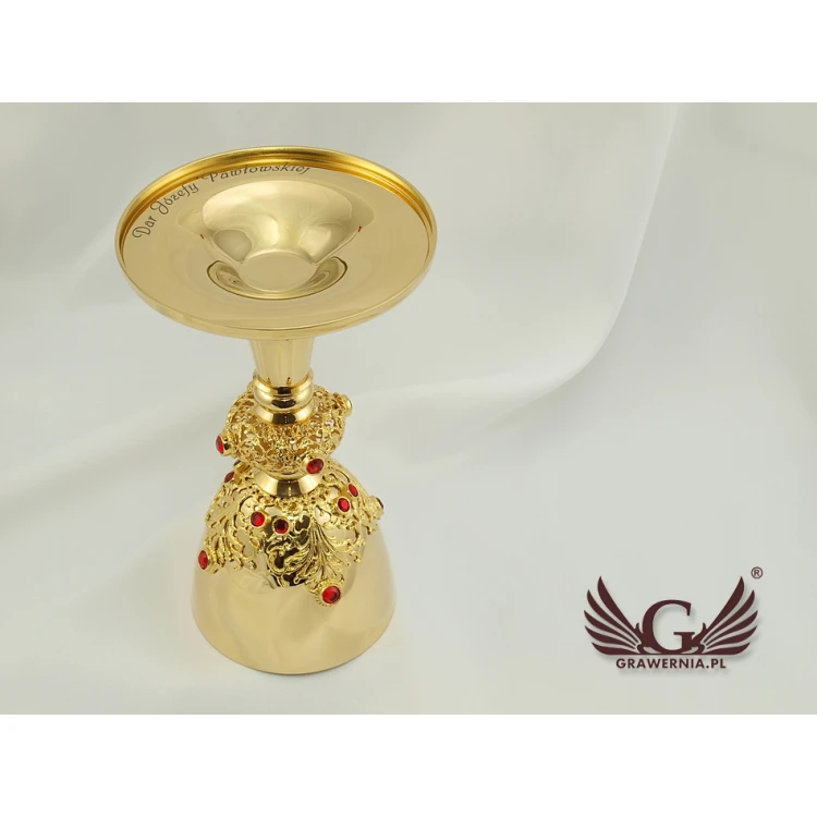 ENGRAVING GOBLETS - fiber laser service with 15 microns precision - GK02