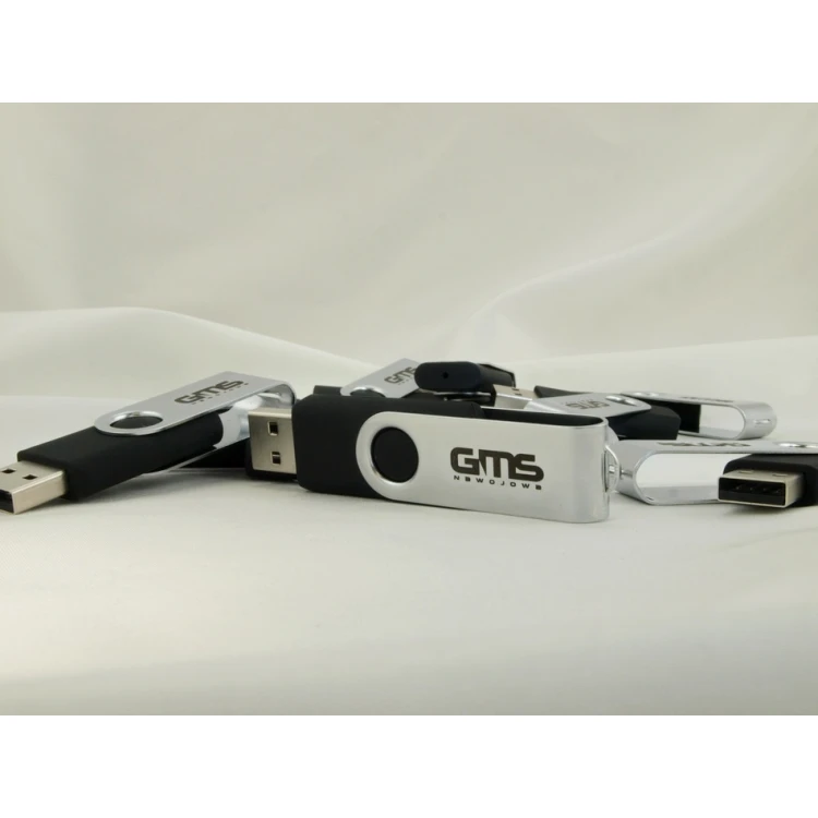 TWISTER 8GB USB 2.0 FLASH DRIVE with your logo or any laser-engraved inscription