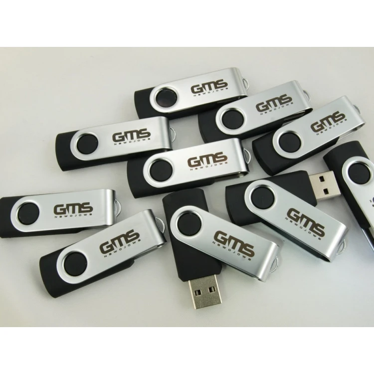 TWISTER 8GB USB 2.0 FLASH DRIVE with your logo or any laser-engraved inscription