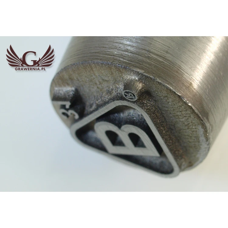 Engraving of Steel Stamp - Convex Engraver - Diameter 15mm