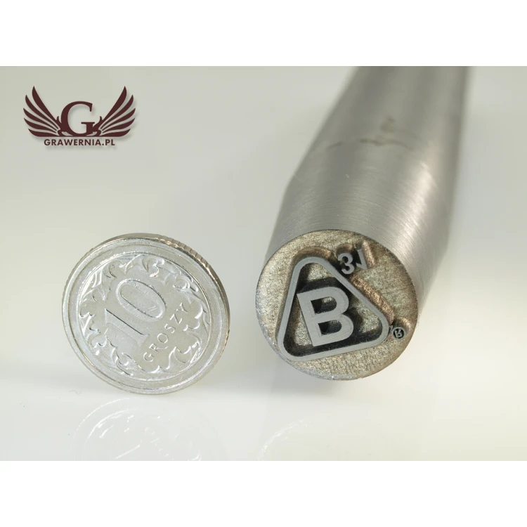 Engraving of Steel Stamp - Convex Engraver - Diameter 15mm