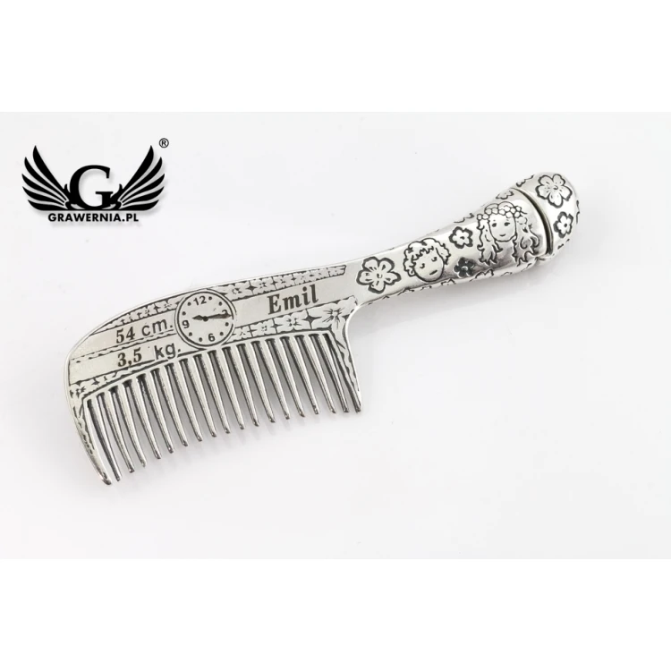SILVER COMB G3 - Holy Baptism Souvenir