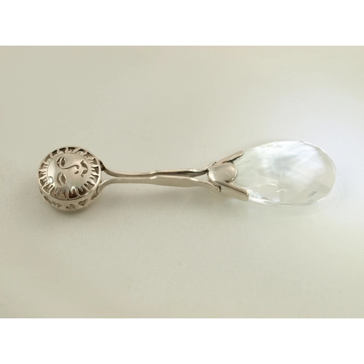 RATTLE - SILVER - Holy Baptism Souvenir - SRB020 design