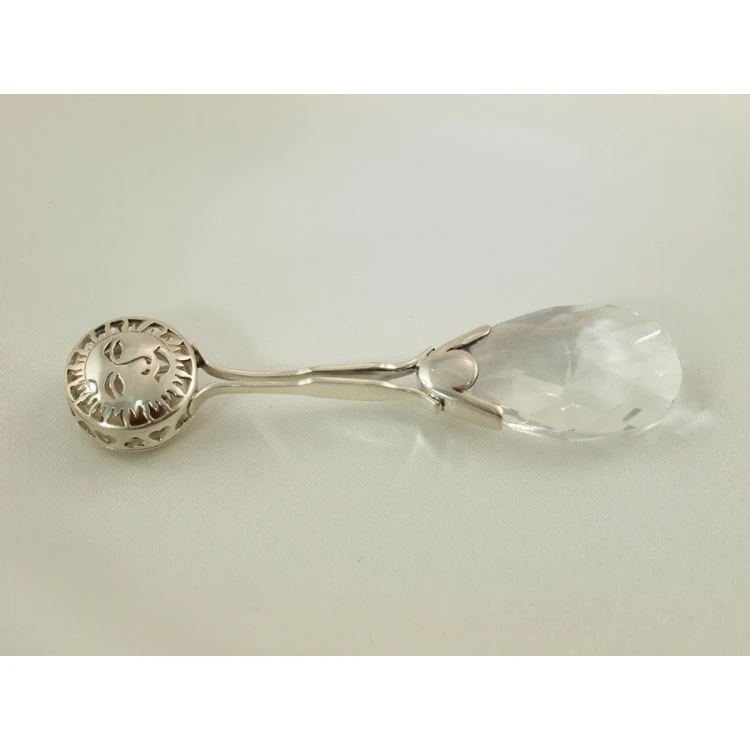 RATTLE - SILVER - Holy Baptism Souvenir - SRB020 design