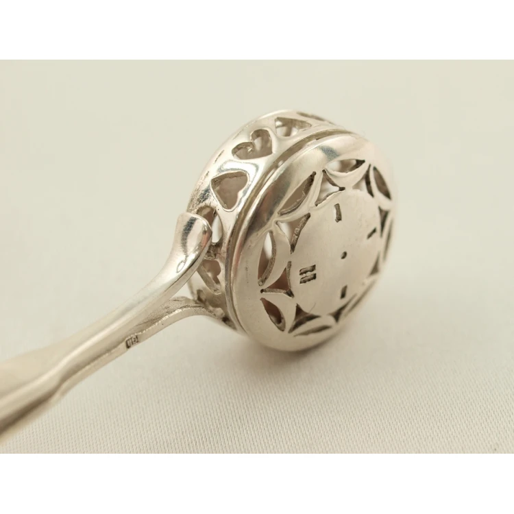 RATTLE - SILVER - Holy Baptism Souvenir - SRB020 design