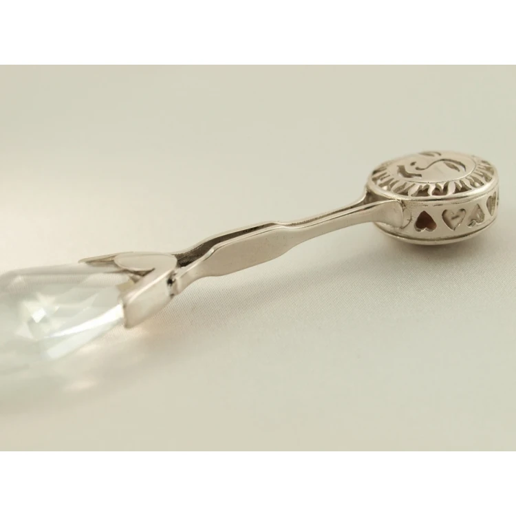 RATTLE - SILVER - Holy Baptism Souvenir - SRB020 design