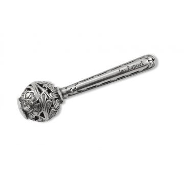 RATTLE - SILVER - Holy Baptism Souvenir - SRB012 design