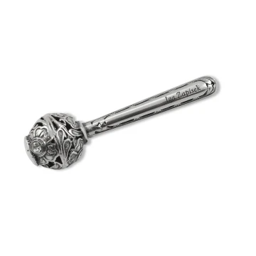 RATTLE - SILVER - Holy Baptism Souvenir - SRB012 design