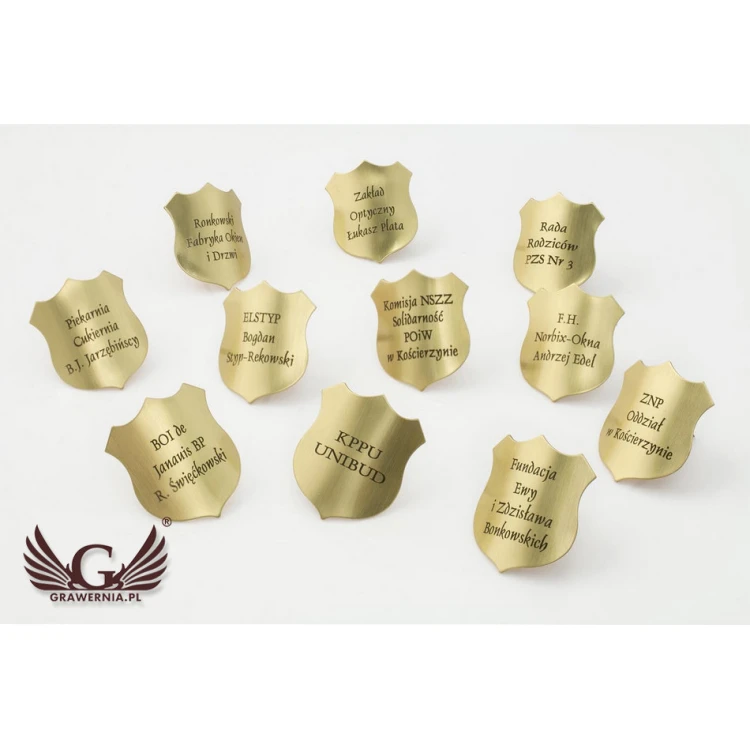 FLAGPOLE TREE NAILS - brass