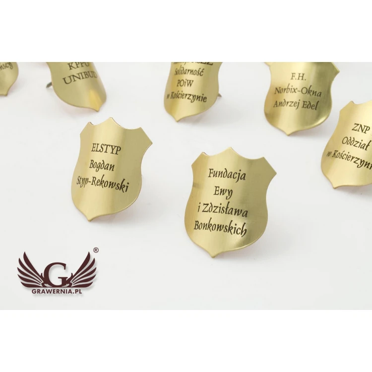 FLAGPOLE TREE NAILS - brass