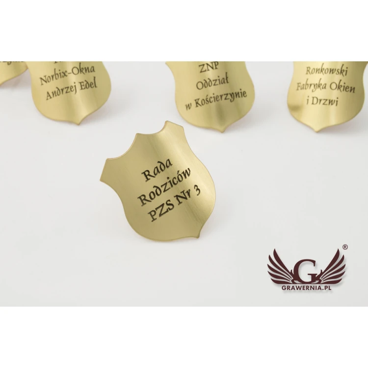 FLAGPOLE TREE NAILS - brass