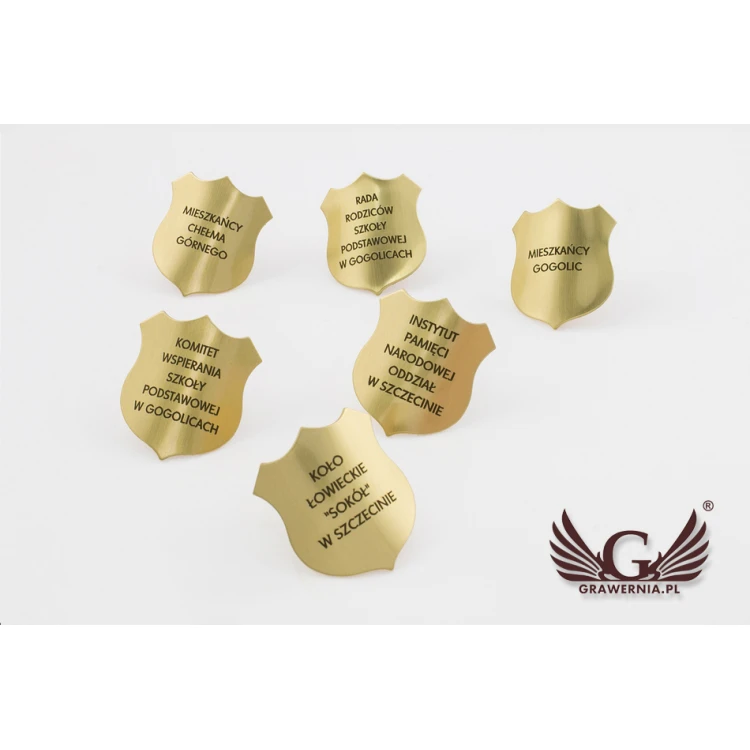 FLAGPOLE TREE NAILS - brass