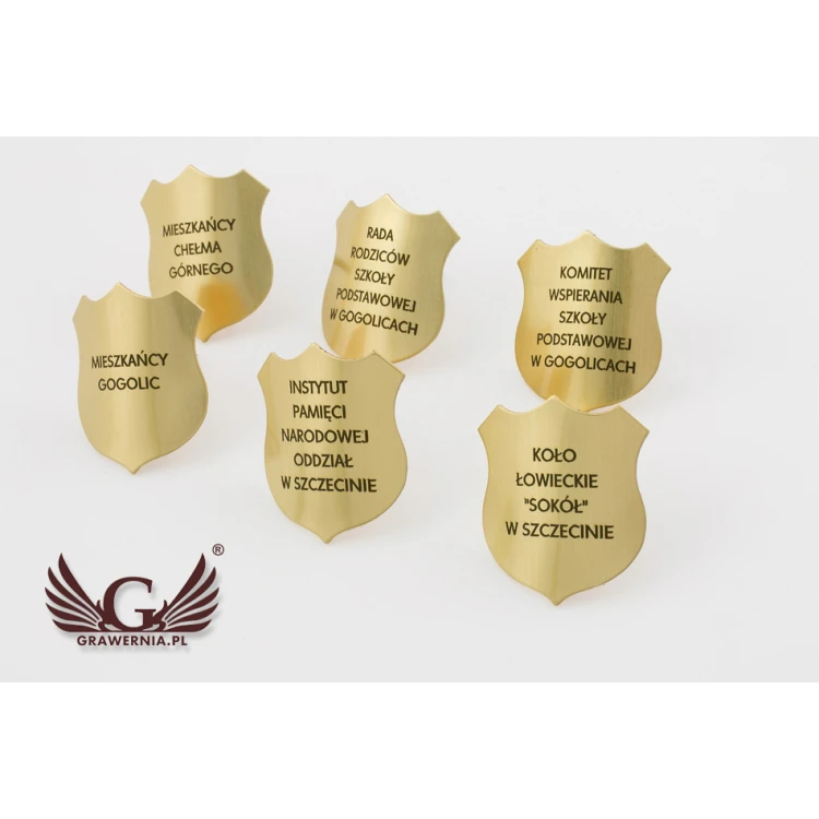 FLAGPOLE TREE NAILS - brass