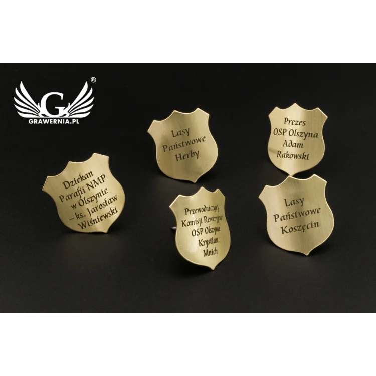 FLAGPOLE TREE NAILS - brass