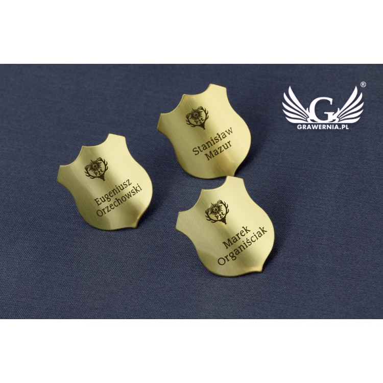 FLAGPOLE TREE NAILS - brass